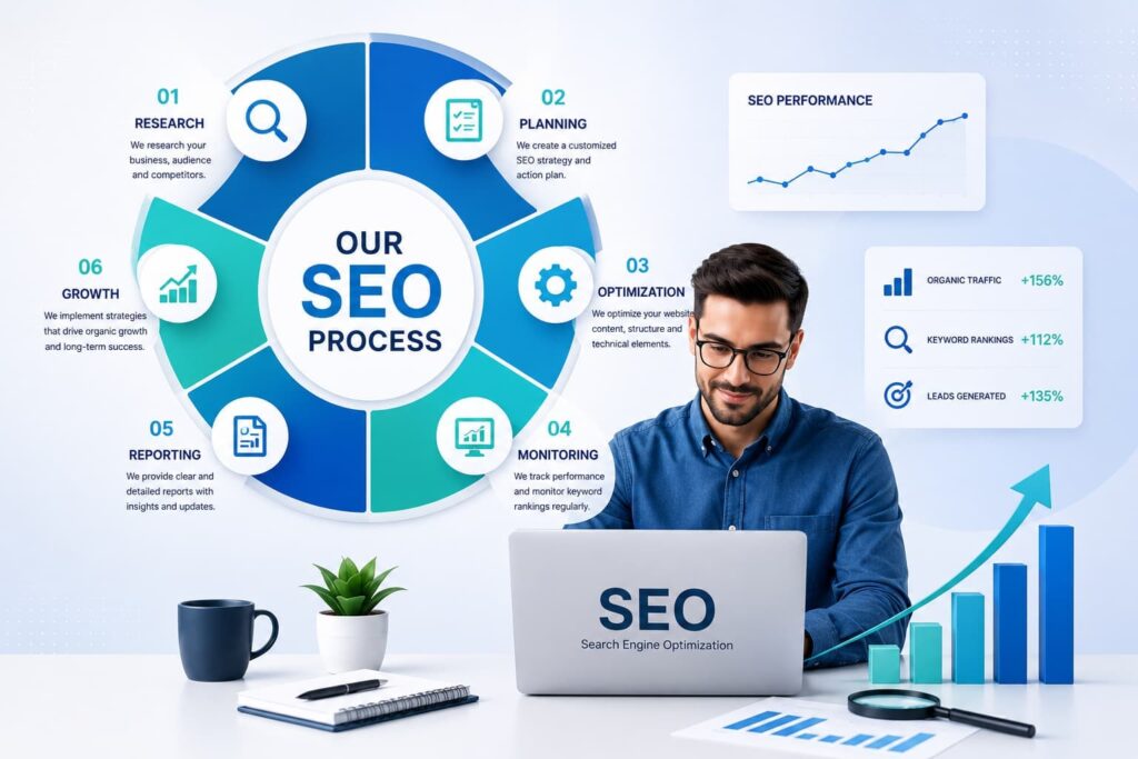 SEO Process by SMART Web Ads