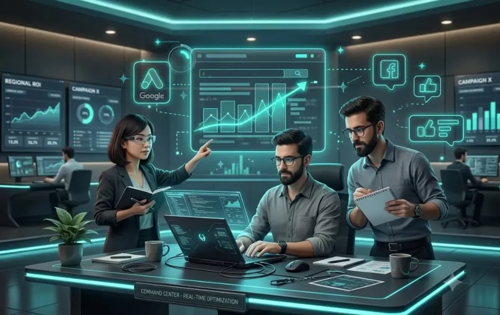 Digital marketing agency in Kota team working on business growth strategies
