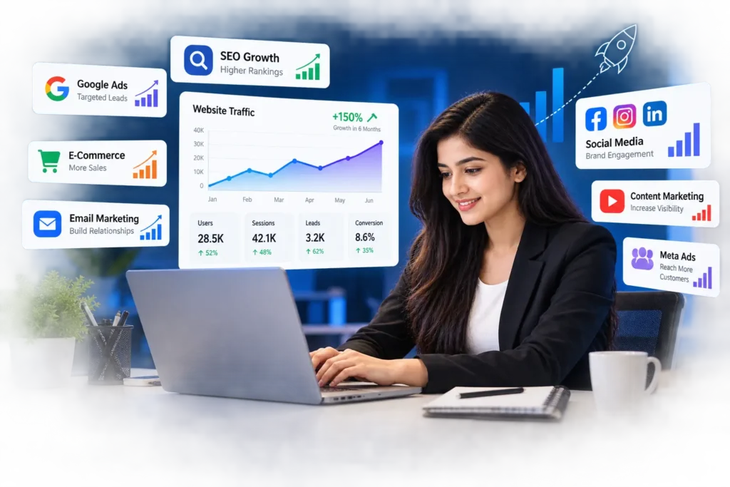 Digital Marketing Services in Kota by Smart Web Ads