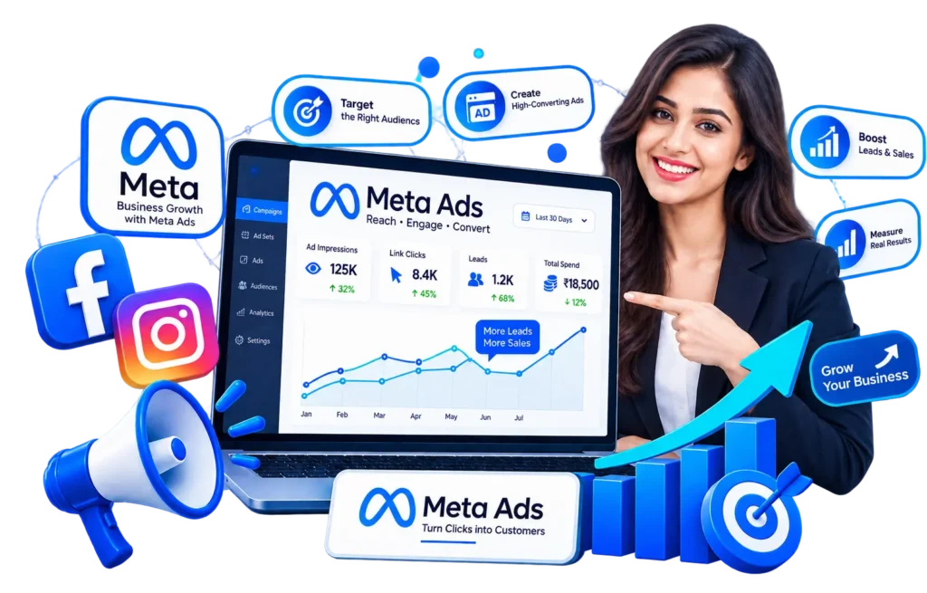 Meta Ads services in Kota by Smart Web Ads