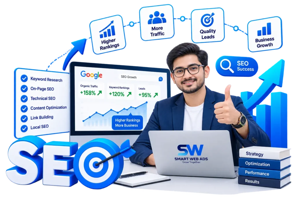SEO services in Kota by Smart Web Ads with SEO expert
