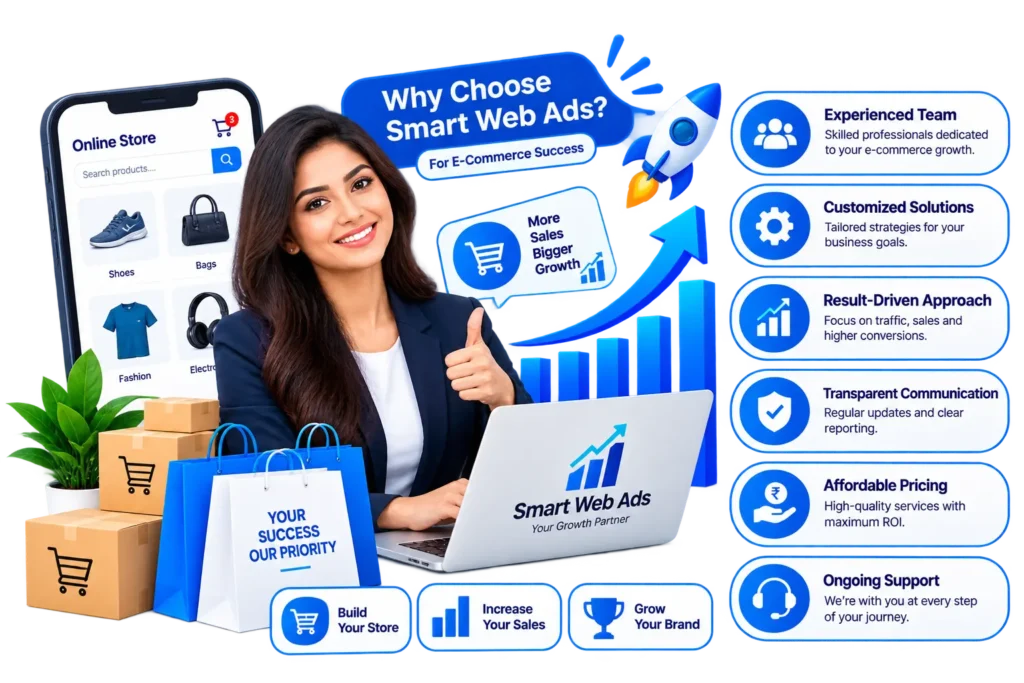 Why choose Smart Web Ads for e-commerce services in Kota