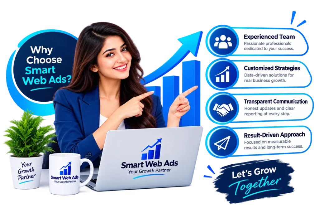 Why choose Smart Web Ads digital marketing agency in Kota