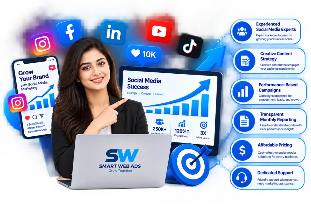 Why choose Smart Web Ads for social media marketing in Kota